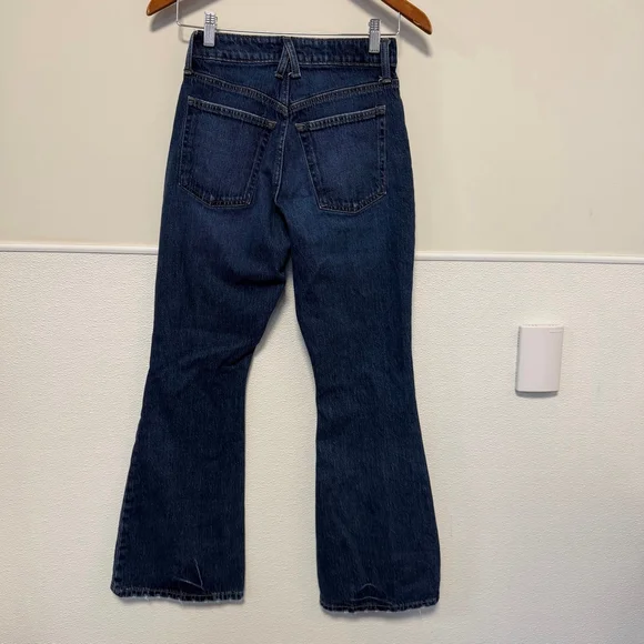Goldie Blues 90s Flare & Wide Leg Jeans Size 0 High Rise Curvy Women’s Bell - Picture 2 of 16